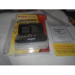 Franklin CWP 100 CrossWord Puzzle Solver