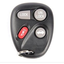 ACDelco GM Genuine Parts 10443537 4 Button Keyless Entry Remote Key Fob