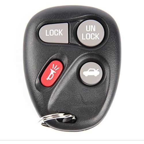 ACDelco GM Genuine Parts 10443537 4 Button Keyless Entry Remote Key Fob