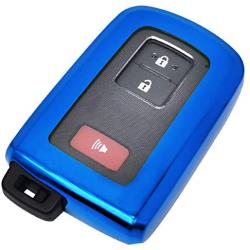 TPU Key Fob Cover for 2020 2021 Toyota Tacoma 4Runner 2018 Highlander Camry