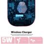 Wireless Charger for Airpods/Airpods, Plastic Wireless Charging Station for Airpods Wireless Charging Case, Wireless Charging Pad for Airpods/Airpods Pro Pink