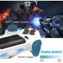 Controller for Playstation 4, Y Team Controller for PS4/ Pro/Slim, Game Controller Joystick with Vibration Function, Headset Jack, 6-axis Gyro Sensor/1000mAh Battery(White)