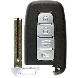 KeylessOption Keyless Entry Remote Smart Car Key Fob Clicker for Hyundai Kia
