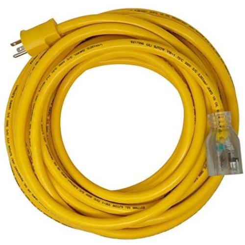 Coleman Cable 2618 20-Amp Generator Cord 5-20P to 5-20R, Lighted, 50-Foot Coleman Cable 2618 20-Amp Generator Cord 5-20P to 5-20R, Lighted, 50-Foot