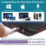 WordSentry Professional Gooseneck 3.5 mm Conference Uni-Directional Cardioid Microphone with Anti-Slip Base and Adjustable Heavy Duty Metal Design