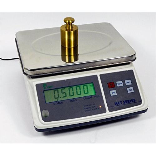 66 LB x 0.002 LB MCT-66 Medium Counting Scale, 7.5'' x 10'' Platter Size