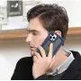 SUPBEC Compatible for iPhone 11 Pro Max Case and [ Screen Protector Tempered Glass x2Pcs] Protective Phone Cover [HeavyDuty Series] Shockproof Silicone for iPhone 11Pro Max Phone Case-Clear Blue-6.5''
