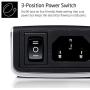 Joule Surge Protector Power Strip with 3 Outlets and 2 USB Ports – Portable for Travel, Hotel, Home, and Office Use