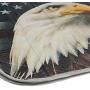 BDK Patriotic USA Eagle Flag Front Windshield Sunshade-Accordion Folding Auto Shade for Car Truck SUV-Blocks UV Rays Sun Visor Protector-Keeps Your Vehicle Cool-58 x 28 Inch