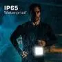 Portable LED Work Flood Camping Light 1000LM 5200mAh Emergency Hurricane Power Bank Magnetic Hanging Reading Lamp for Outdoor Climbing Adventure Hiking Fishing Car Repair Job Site Lighting 11 Modes Portable LED Work Flood Camping Light 1000LM 5200mAh Emergency Hurricane Power Bank Magnetic Hanging Reading Lamp for Outdoor Climbing Adventure Hiking Fishing Car Repair Job Site Lighting 11 Modes