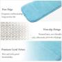 1Pc Computer Wrist Elbow Pad, AUHOKY Upgraded Wrist Rest Arm Pad (Soft, Anti-Slip), Keyboard Wrist Elbow Support Mat for Office Desktop Working Gaming - Less Elbow Pain (7.9 x 23.6 inches) (Blue)