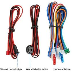 KKmoon Universal Car Vehicle Security System Burglar Alarm Protection Anti-Theft System 2 Black Remote Control