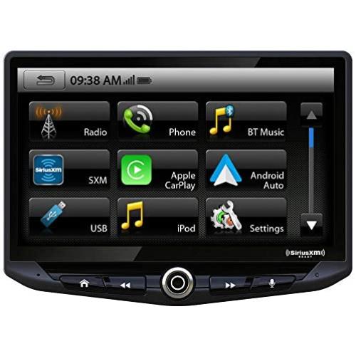 Stinger HEIGH10 10'' Multimedia Car Stereo 1024 x 600 HD Display. Apple Car Play, Android Auto, SiriusXM Ready, Bluetooth, TOSLINK Audio Output & HDMI Rear Input, Single/Double DIN Mounting