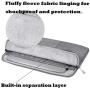 11.6 Inch Laptop Sleeve Waterproof Notebook Case Compatible Acer 11.6 Chromebook/Chromebook R11,ASUS 11.6'' Chromebook C201/C202SA,Samsung Chromebook 3,HP Stream 11/HP Chromebook 11.6 Laptop Bag,Gray-1