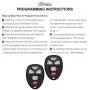 VOFONO Car Key Fob 5 Buttons Flip Keyless Remote Control Key Fob for GMC Acadia Yukon/Cadillac Escalade SRX/Chevy Suburban Tahoe Traverse/Buick Enclave FCC ID: OUC60270, OUC60221(Pack of 2) VOFONO Car Key Fob 5 Buttons Flip Keyless Remote Control Key Fob for GMC Acadia Yukon/Cadillac Escalade SRX/Chevy Suburban Tahoe Traverse/Buick Enclave FCC ID: OUC60270, OUC60221(Pack of 2)