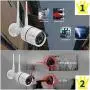 Wireless Security Camera System, 8 Channel Surveillance NVR Recorder and 8Pcs 1080P Home Outdoor Motion Activated IP Bullet Surveillance Cameras with Night Vision, 3TB Hard Drive