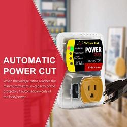 Surge Protector,Voltage Protector for Home Appliance, Voltage Brownout Outlet 110V 20A 2200 Watts