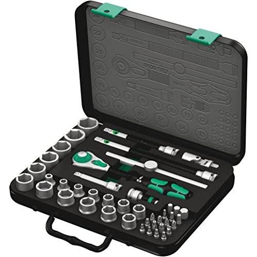 Wera - 5003594001 8100 SB 2 Zyklop 3/8'' Metric Ratchet Set ( Piece of 43)