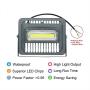 ASIGN 100W LED COB Outdoor Flood Lights, Super Bright Work Lights 10000lm 500W Halogen Bulb Equivalent 6000K Daylight White IP66 Waterproof Security Light for Garage Backyard Gate Driveway, etc.