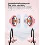 Pink Headphones, Otium Best Bluetooth Headphones Wireless Earbuds for Women Girls, Stereo Bass in-Ear IPX7 Waterproof Running Sports Earphones
