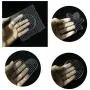 5 mm 10 Pack Fuse Beads Boards Seasonsky Large Round Square Clear Plastic Pegboards with 6 PCS White Beads Tweezers, 10 PCS Ironing Paper and Keychain for Kids Craft Supplies