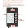 Electric Gear Motor, Walfront AC 220V 90W Single Phase Asynchronous Gear Motor High Torque Deceleration Adjustable Speed 5K/10K/20K/50K/100K RPM Optional(20k) Electric Gear Motor, Walfront AC 220V 90W Single Phase Asynchronous Gear Motor High Torque Deceleration Adjustable Speed 5K/10K/20K/50K/100K RPM Optional(20k)