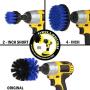 Drill Brush Boat Accessories – Kayak Cleaning Kit – Boat Drill Brush Set - Marine Scrub Brush Attachment for Drill - Rotary Cleaning Brushes for Boats by Drill Brush Power Scrubber by Useful Products