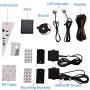 BY-J 24GHz Millimeter Wave Radar BSD Blind Spot Monitoring and Line Assist System Automobile BSM Blind Spot Dectetion Rearview Mirror Blind Spot Prompt Warning Radar LED Sign General