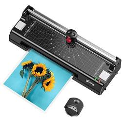 Laminator, Willing Thermal Laminator, Anti Jam Mechanism, 9 Inches, 4 in 1 Laminator with 20 Laminating Pouches, Paper Cutter, Corner Rounder