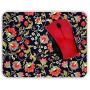 Cute Designer Desk Mouse Pad for Women, Pretty and Colorful Designs, Anti-Slip, Perfect Office, Work & Home Computer Accessory (Bohemian Floral, Rectangle)