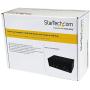 StarTech.com Dual Monitor DisplayPort KVM Switch - 2 Port - USB 2.0 Hub - Audio and Microphone - DP KVM Switch (SV231DPDDUA) Black