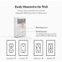 Huntkey 6 AC Outlets Surge Protector with 3 USB Charging Ports 3.4 Amp, SMD607