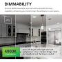 Sunco Lighting 2 Pack 5/6 Inch LED Recessed Downlight, Baffle Trim, Dimmable, 13W=75W, 4000K Cool White, 965 LM, Damp Rated, Simple Retrofit Installation - UL + Energy Star