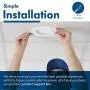 Hyperikon 4 Inch LED Recessed Lighting, 9W=65W, Dimmable Downlight, CRI90, UL, Energy Star, Warm White, 12 Pack