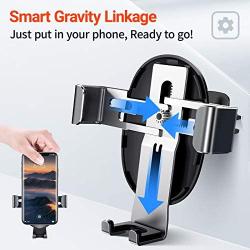 TORRAS Cell Phone Holder for Car, Gravity Car Phone Mount, Auto-Clamping Air Vent Car Mount Holder Cradle Compatible for iPhone 12 11 Pro Max Xs Max XR X 8 Plus, Samsung Galaxy S20+ S10 Note 10 Etc