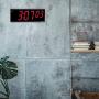 Pyramid Time Systems Extra Large Stand Alone Digital Clock, 4'' Numeral Red LED Display, 6 Digit (Hour, Minutes, Seconds), 110V, 6 cord, Stand-Alone, Made in USA (DIG-6B)