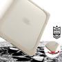 Compatible with MacBook Air 11 Inch Kickstand Case, Funut 2 in 1 Rubberized Hard Plastic Case Cover Shock Proof Matt Protective Case for Laptop MacBook Air 11.6 Inch A1370/A1465 (# Khaki)