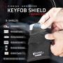 Mission Darkness Faraday Bag for Keyfobs // Device Shielding for Smart ''Always On'' Keyfobs for Automobile Owners, Law Enforcement, Military, Executive Privacy, Travel Security, Anti-hacking Assurance