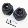 HTTMT MT265-001-BK Black Switch Housing Cover Compatible with 1996-2012 Harley Sportster 1996-2012 Harley Dyna 1996-2010 Harley Softail 2002-2012 Harley V-Rod