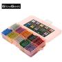 GlowGeek 100pcs Assorted Auto Car Truck Standard Blade Fuse Assortment 2A 3A 5A 7.5 A 10A 15A 20A 25A 30A 35A Car Boat Truck SUV Automotive Replacement Fuses