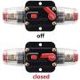 ANJOSHI Circuit Breaker 150amp 20-300A Inline Fuse Holders for Car Audio and Amps Overload Protection Reset Fuse Inverter 12V-24V DC Replace Fuses