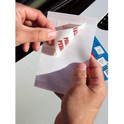 Sticker Shield - Windshield Sticker Applicator for Easy Application, Removal and Re-Application from Car to Car - 1 Pack of 4 inch x 6 inch Sheets (2 Sheets Total)