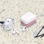 Wireless Charger for Airpods/Airpods, Plastic Wireless Charging Station for Airpods Wireless Charging Case, Wireless Charging Pad for Airpods/Airpods Pro Pink