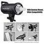 Godox SK400II Professional Compact 400Ws Studio Flash Strobe Light Built-in Godox 2.4G Wireless X System GN65 5600K with 150W Modeling Lamp for E-Commerce Product Portrait Lifestyle Photography