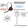 Wireless Headset Compatible with Polycom VVX300, VVX310, VVX400, VVX410 - Desk Office Phone Call Center Wireless Headset with EHS Cord Bundle for Remote Answering Wireless Headset(Explorer)