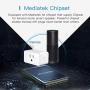 meross Smart Plug Mini WiFi Outlet 16A, Compatiable with Alexa, Google Assistant and SmartThings, App Remote Control, Timer, FCC and ETL Certified, No Hub Required, 4 Pack