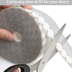 Anfly Door Seal Strips - 33ft/25MM (1 Inch) Silicone Seal Strip, Adhesive Weather Stripping for Doors and Windows