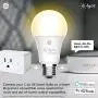C by GE Smart Plug with Smart Bridge, White, 1-Pack, On/Off Smart Plugs that work with Alexa and Google Home, Bluetooth Smart Plug, WiFi Smart Plug, Smart Outlet for Smart Homes