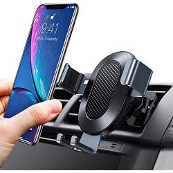 TORRAS Cell Phone Holder for Car, Gravity Car Phone Mount, Auto-Clamping Air Vent Car Mount Holder Cradle Compatible for iPhone 12 11 Pro Max Xs Max XR X 8 Plus, Samsung Galaxy S20+ S10 Note 10 Etc