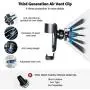 DesertWest Car Vent Phone Mount Auto Clamping Gravity Hands-Free Phone Holder Stably and Securely Compatible with iPhone 11 Pro Max/ XR/XS Max/XS/X/8/8 Plus/7/7 Plus, Galaxy S20 S10 Note 10 Plus